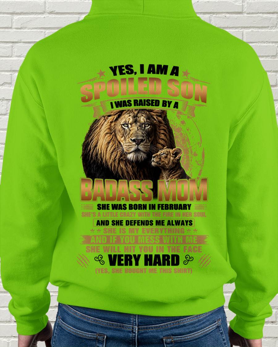 FEBRUARY MOM GIFT FOR SON SHIRT - FROM MOM - TLEE02 (SKU2605-404-02)