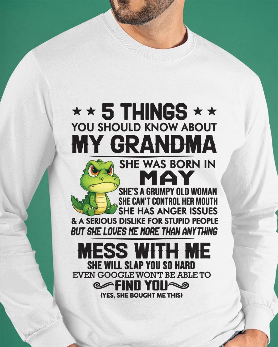 MAY GRANDMAS ARE DIFFERENT - FROM GRANDMA - TLEE05 (SKU10-06-05)