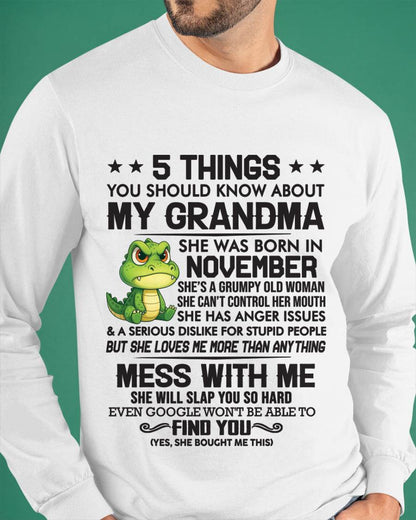 NOVEMBER GRANDMAS ARE DIFFERENT - FROM GRANDMA - TLEE11 (SKU10-06-11)