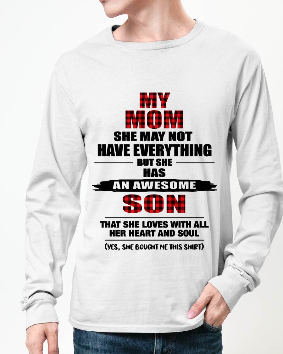 A MOTHER'S LOVE, A SON'S PRIDE - FROM MOM - TLEE00 (SKU2606-149-00)