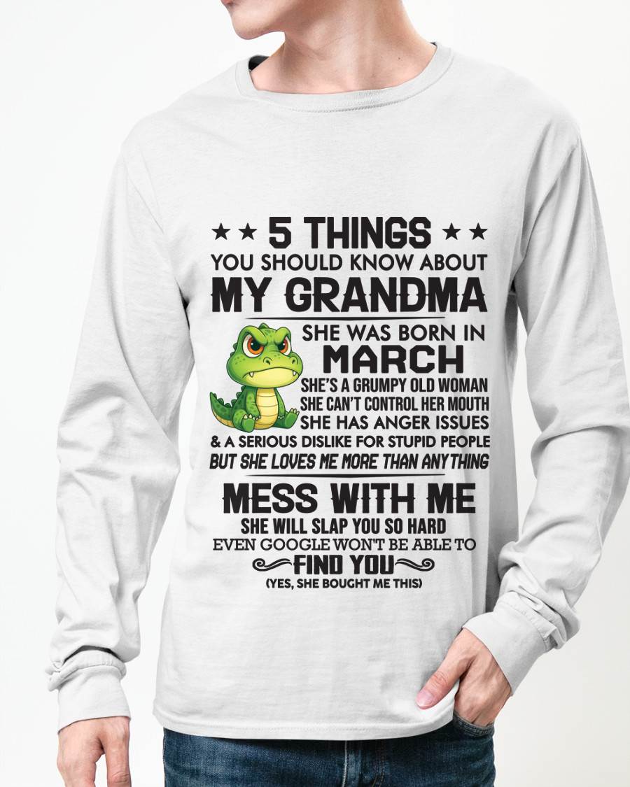 MARCH GRANDMAS ARE DIFFERENT - FROM GRANDMA - TLEE03 (SKU10-06-03)