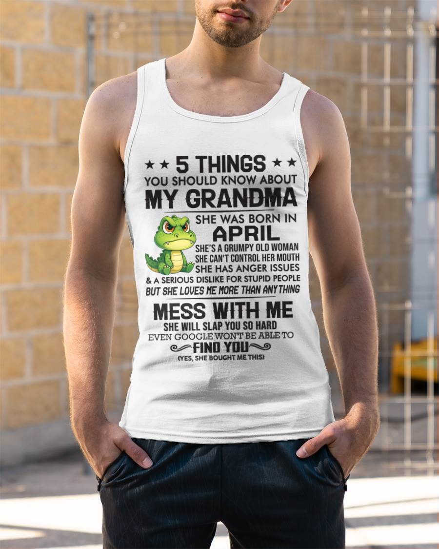 APRIL GRANDMAS ARE DIFFERENT - FROM GRANDMA - TLEE04 (SKU10-06-04)