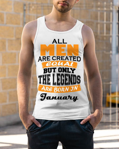 JANUARY BORN – ONLY LEGENDS ARE CREATED - FOR MAN - TLEE01 (SKU2606-281-01)