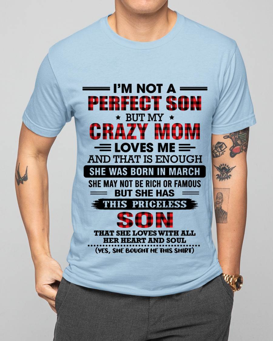 MARCH A MOM'S LOVE MAKES EVERYTHING ENOUGH - FROM MOM - TLEE03 (SKU2608-587-03)