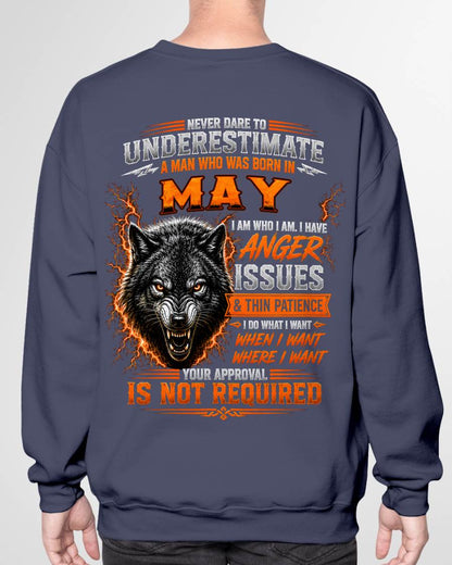 MAY MAN I DO WHAT I WANT SHIRT - FOR MAN - TLEE05 (SKU2608-244-05)