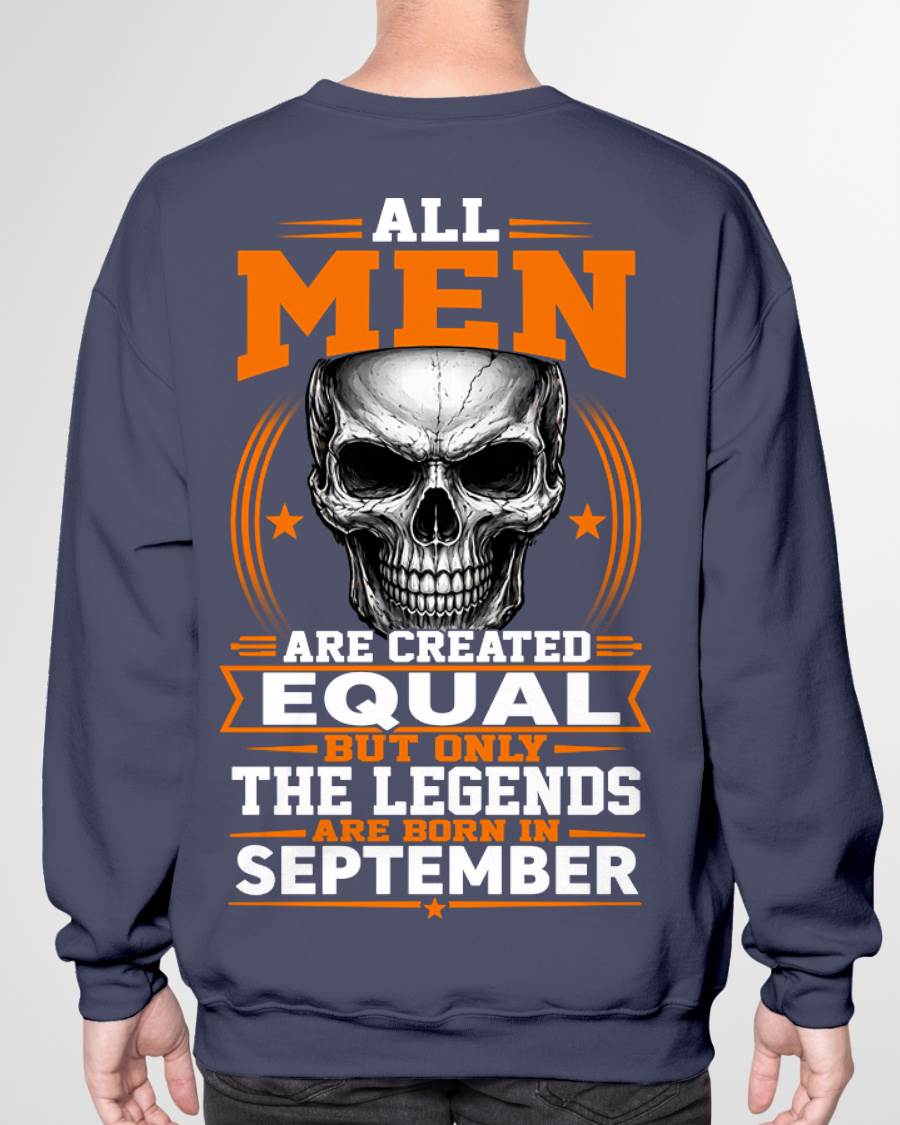 SEPTEMBER BORN – NOT JUST MEN, BUT LEGENDS - FOR MAN - TLEE09 (SKU2604-310-09)