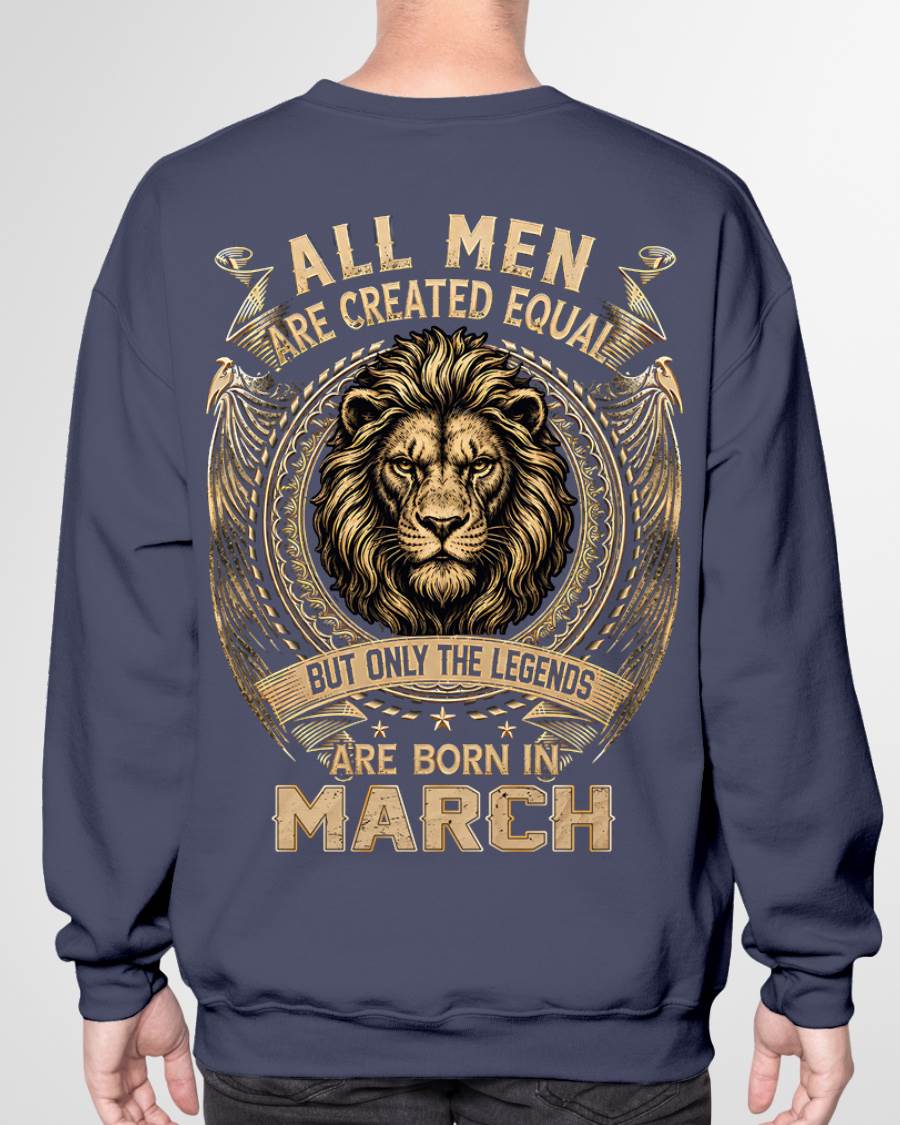 MARCH BORN LEGEND SHIRT – LION KING - FOR MAN - TLEE03 (SKU2606-177-03)