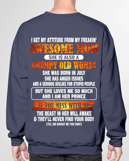 JULY - MESS WITH ME, MEET MY AWESOME MOM - FROM MOM - TLEE07 (SKU2606-142-07)