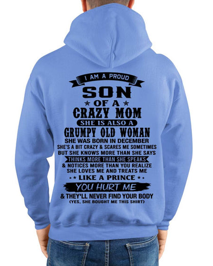 DECEMBER - MY MOM IS CRAZY BUT SHE LOVES ME - FROM MOM - TLEE12 (SKU2606-354-12)