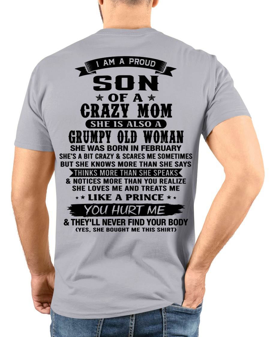 FEBRUARY - MY MOM IS CRAZY BUT SHE LOVES ME - FROM MOM - TLEE02 (SKU2606-354-02)