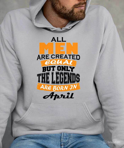 APRIL BORN – ONLY LEGENDS ARE CREATED - FOR MAN - TLEE04 (SKU2606-281-04)