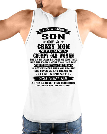 MY MOM IS CRAZY BUT SHE LOVES ME - FROM MOM - TLEE00 (SKU2606-354-00)