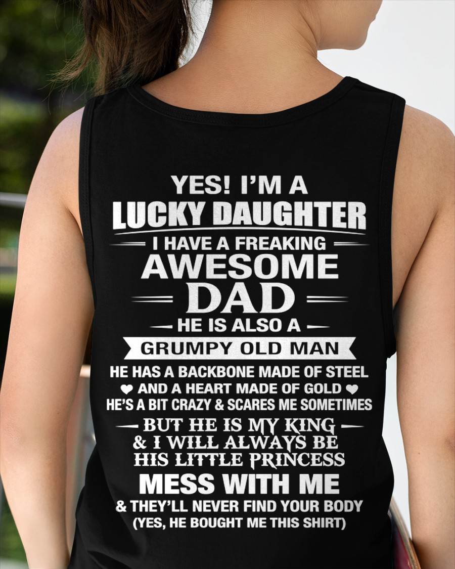 BEHIND EVERY STRONG GIRL IS AN AWESOME DAD - FROM DAD - TLEE00 (SKU2605-405-00)