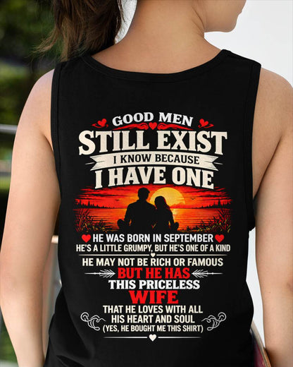 SEPTEMBER MAN & HIS PRICELESS WIFE - FROM HUSBAND - TLEE09 (SKU2609-79-09)