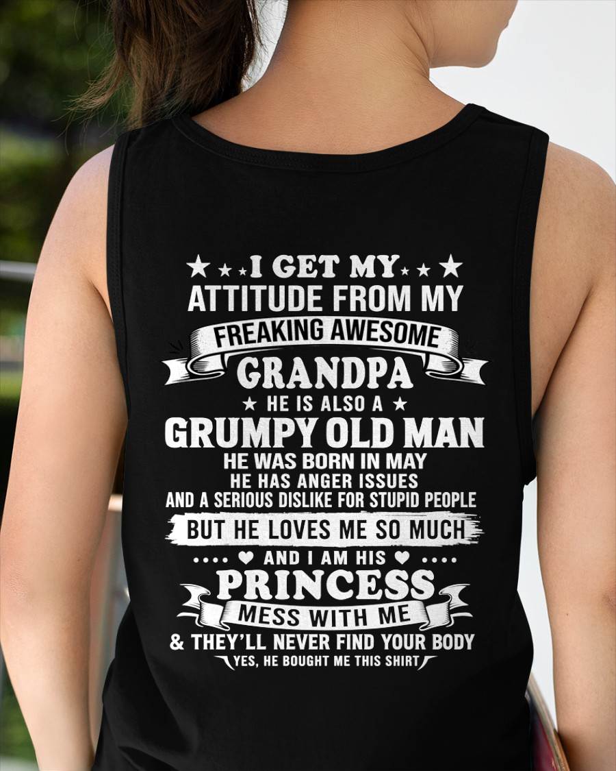 MAY - MY GRUMPY OLD GRANDPA LOVES ME FUNNY - FROM GRANDPA - TLEE05 (SKU2609-10-05)