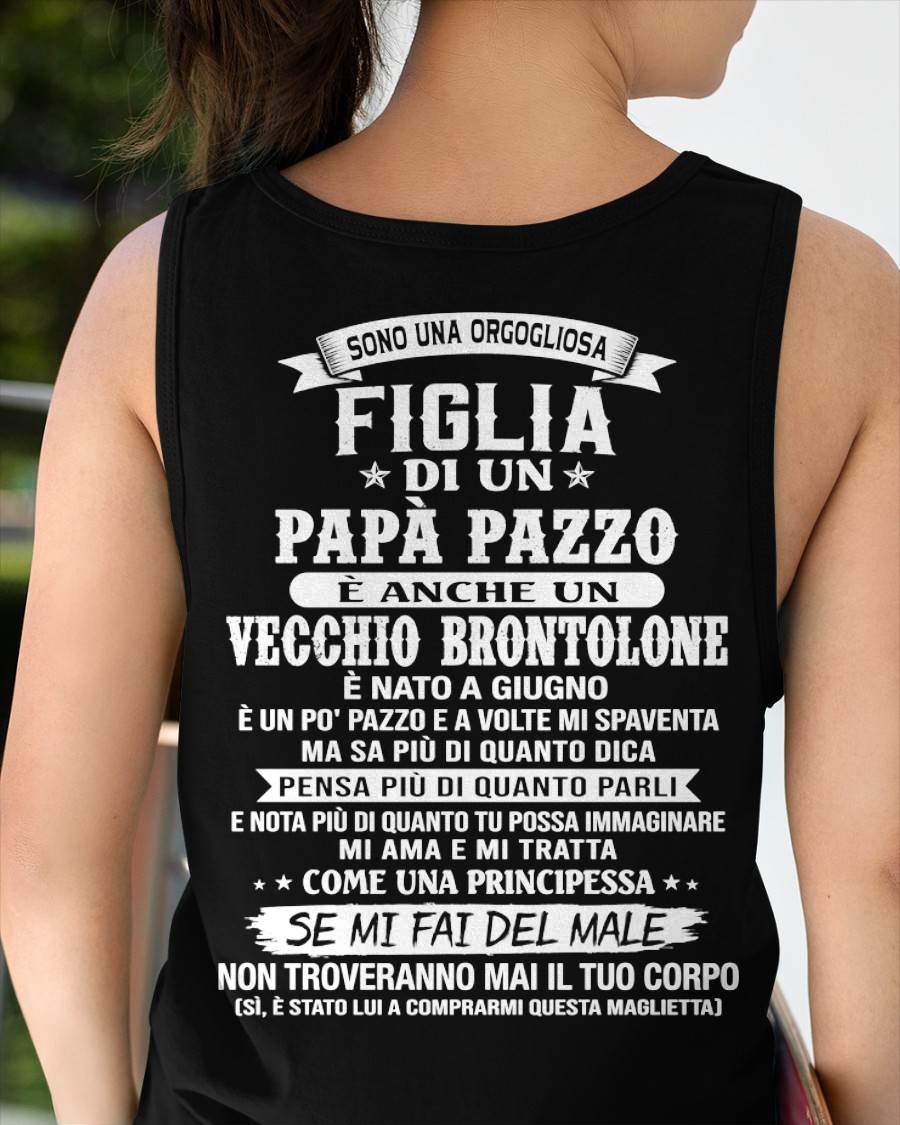 GIUGNO / FIGLIA DI UN PAPÀ PAZZO - REGALO DA PAPÀ  - TLEE06 (SKU2606-155-06)