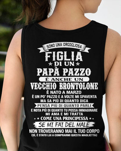 MARZO / FIGLIA DI UN PAPÀ PAZZO - REGALO DA PAPÀ  - TLEE03 (SKU2606-155-03)