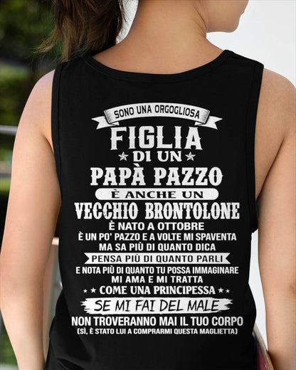 OTTOBRE  / FIGLIA DI UN PAPÀ PAZZO - REGALO DA PAPÀ  - TLEE10 (SKU2606-155-10)