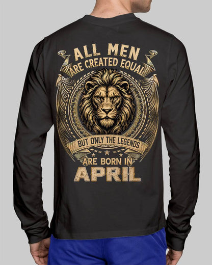 APRIL BORN LEGEND SHIRT – LION KING - FOR MAN - TLEE04 (SKU2606-177-04)