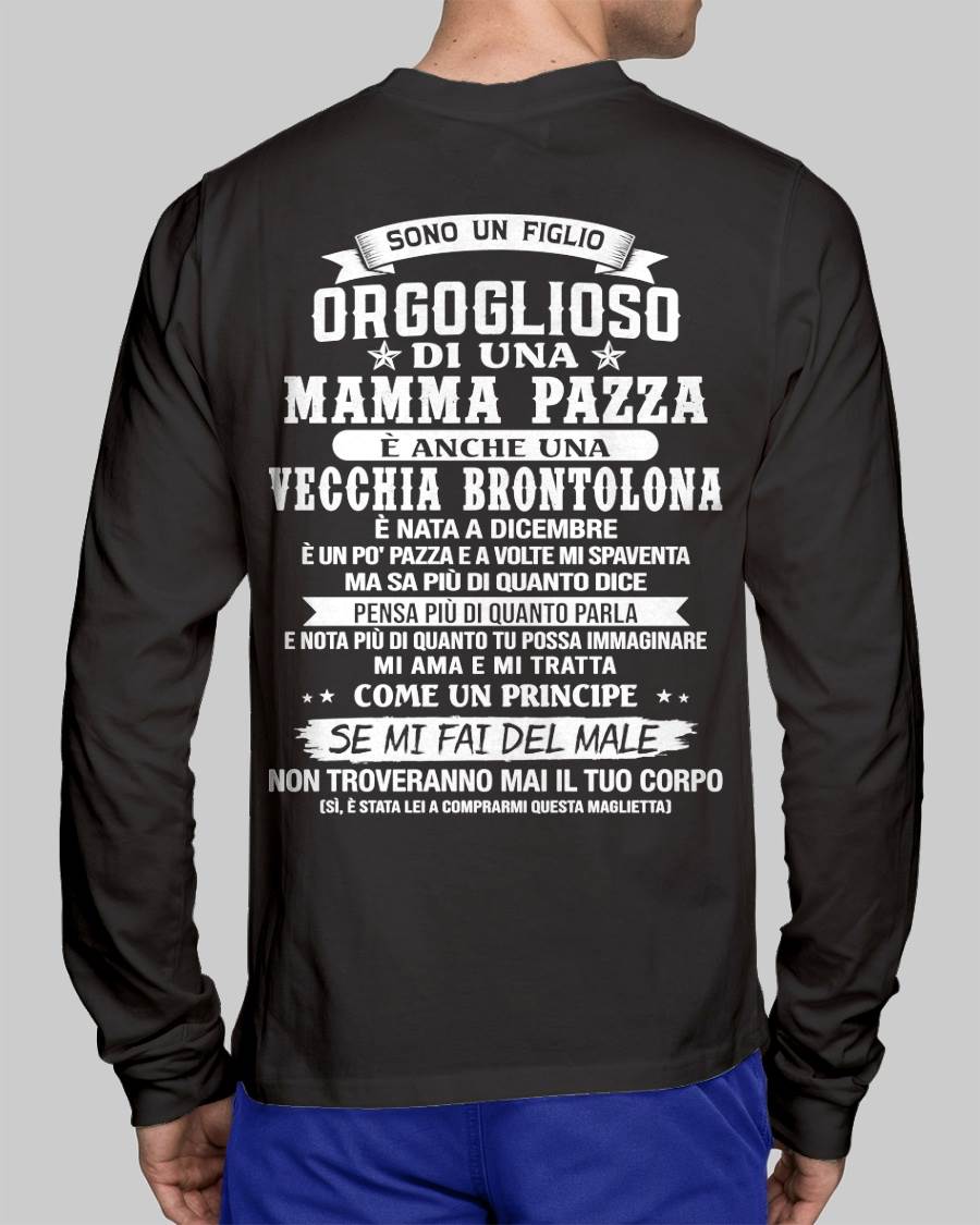 DICEMBRE / FIGLIO DI UNA MAMMA PAZZA - REGALO DA MAMMA  - TLEE12 (SKU2606-204-12)