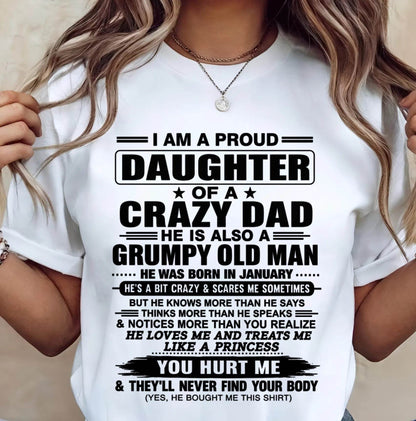 JANUARY DAD - GRUMPY OLD MAN, LOVING FATHER - FROM DAD - TLEE01 (SKU2606-302-01)