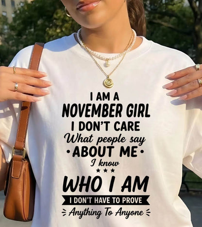 NOVEMBER – I DON'T CARE WHAT PEOPLE SAY ABOUT ME - FOR WOMEN - TLEE11 (SKU2606-379-11)