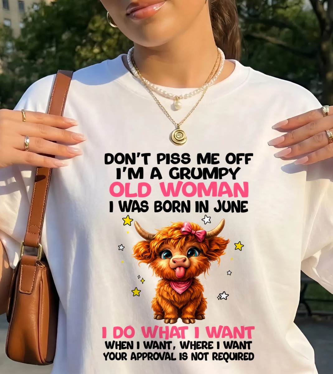 JUNE GRUMPY LADY SHIRT - FOR WOMEN - TLEE06 (SKU2607-215-06)