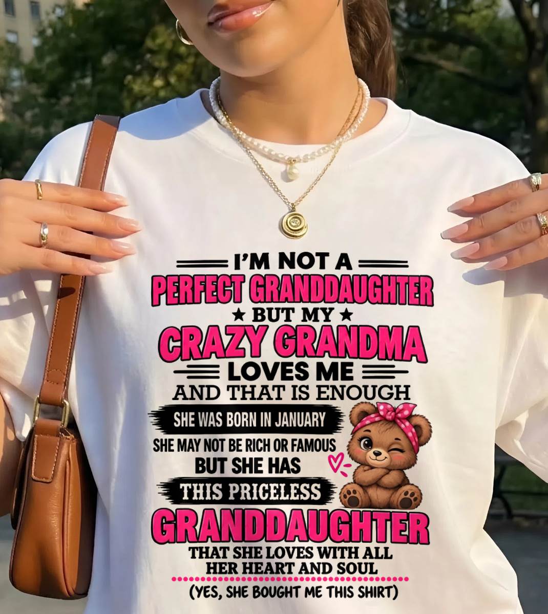 JANUARY - GRANDMA & PRICELESS GRANDDAUGHTER - FROM GRANDMA - TLEE01 (SKU2609-124-01)