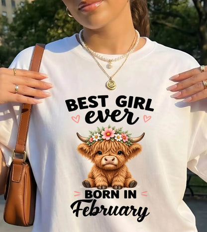 FEBRUARY - BEST GIRL EVER - FOR WOMEN - TLEE02 (SKU2607-198-02)