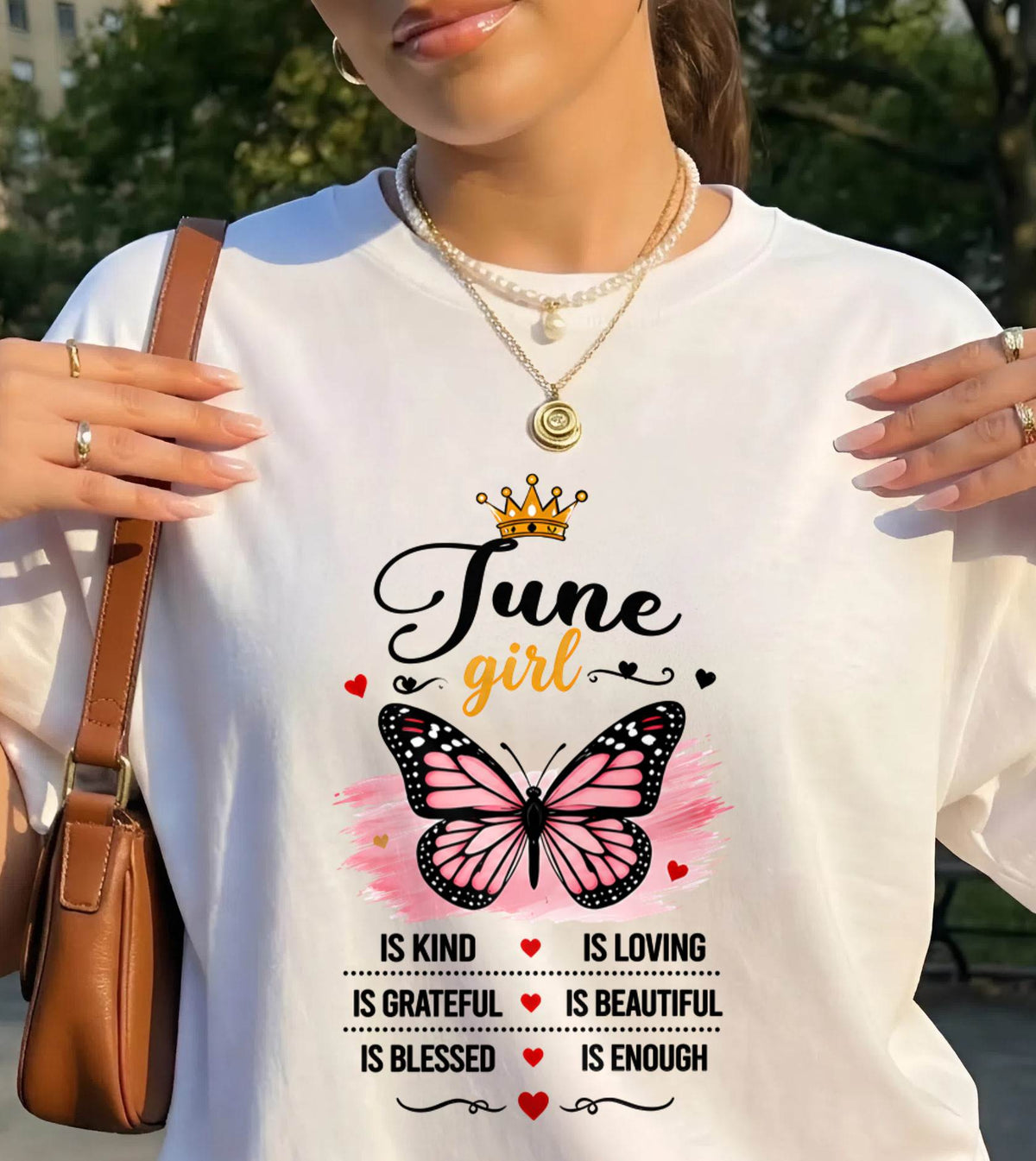 JUNE GIRL BUTTERFLY SHIRT - FOR WOMEN - TLEE06 (SKU2608-593-06)