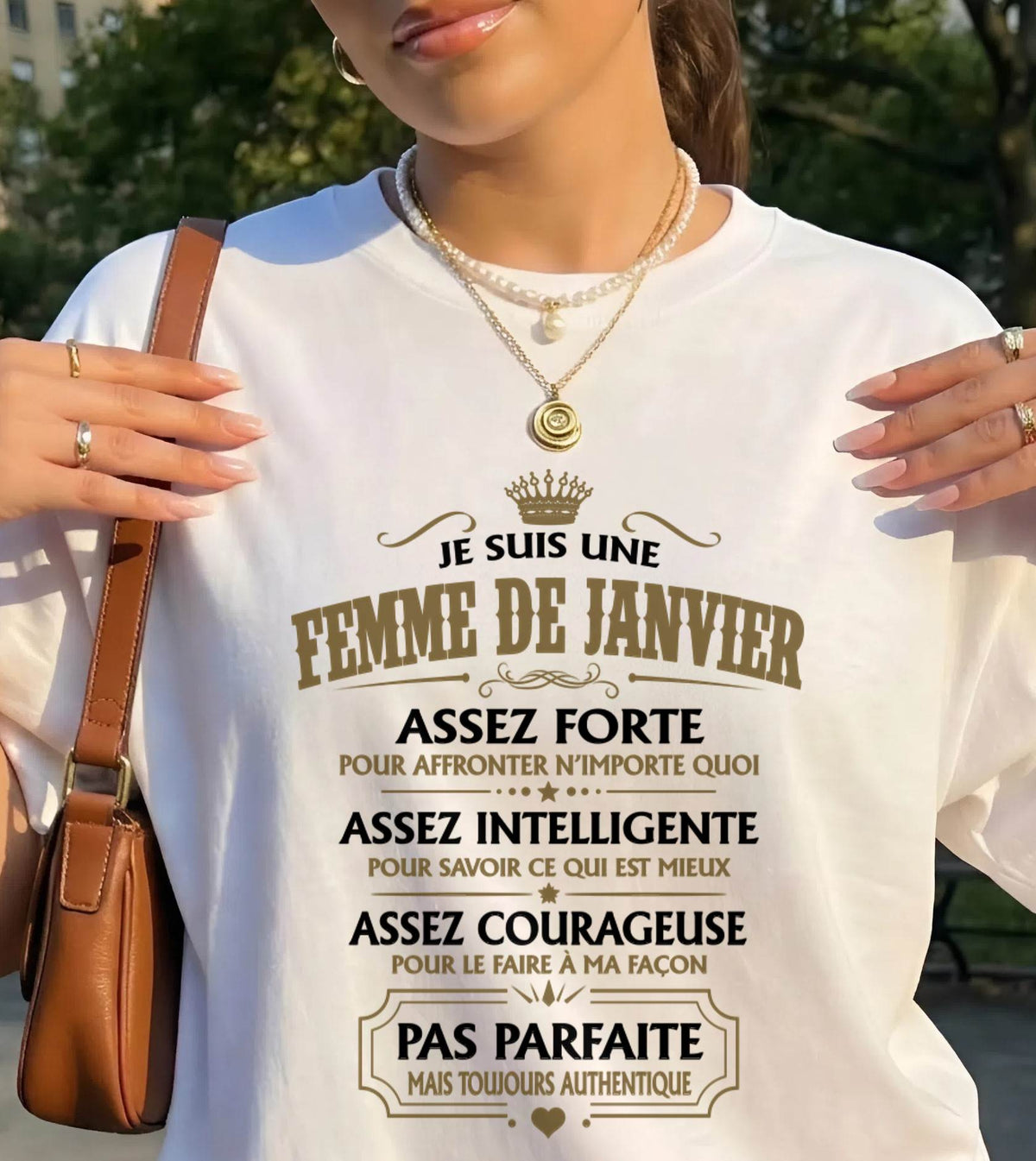 JE SUIS UNE FEMME DE JANVIER - fma TLEE01 (SKU2609-38-01)
