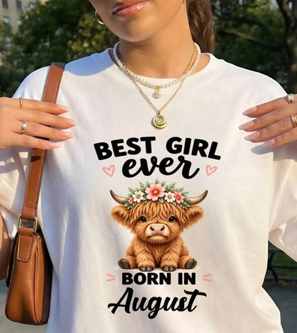 AUGUST - BEST GIRL EVER - FOR WOMEN - TLEE08 (SKU2607-198-08)