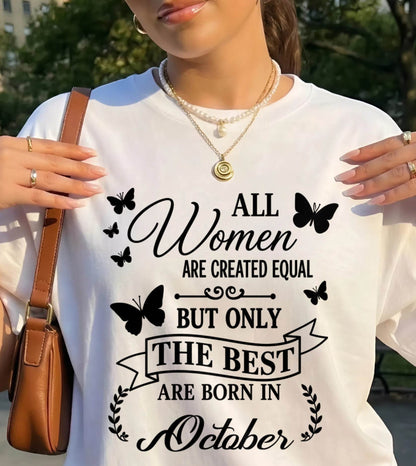 OCTOBER – ONLY THE BEST ARE CREATED - FOR WOMEN - TLEE10 (SKU2606-322-10)
