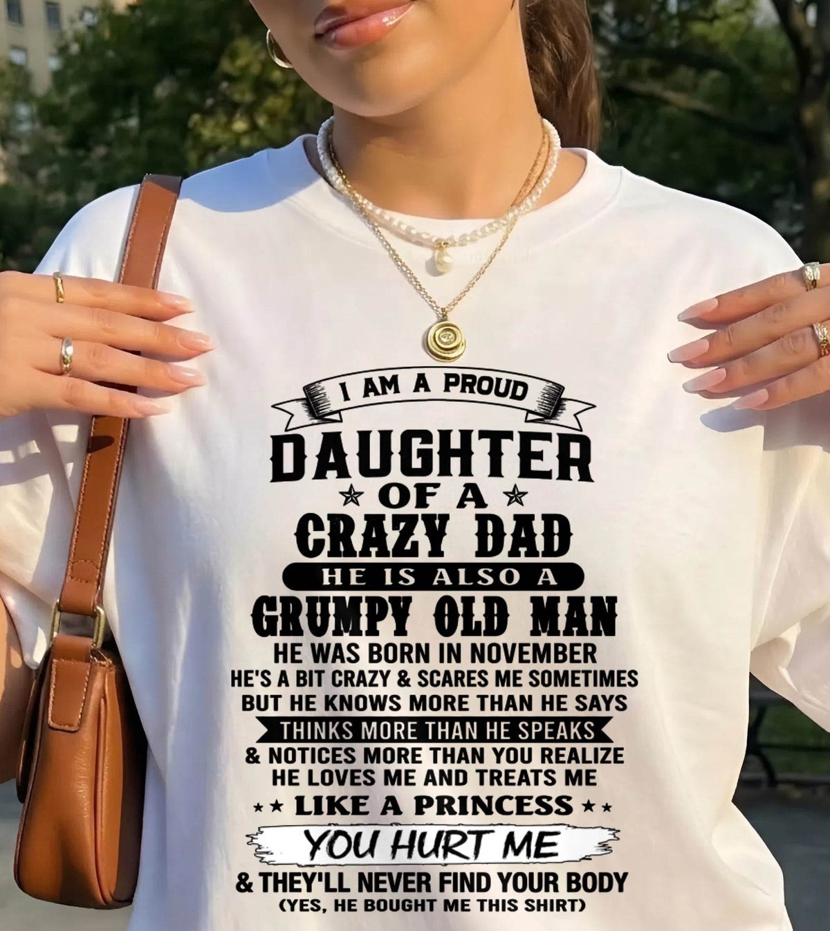 NOVEMBER - PROUD DAUGHTER OF DAD - FROM DAD - TLEE11 (SKU2606-209-11)