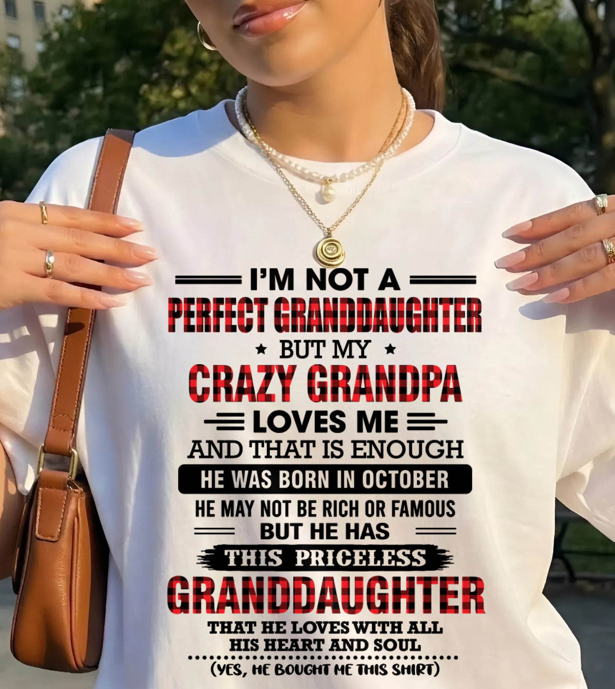 OCTOBER - PRICELESS GRANDDAUGHTER - FROM GRANDPA - TLEE10 (SKU2608-446-10)