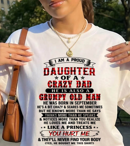 SEPTEMBER - EVERY PRINCESS HAS A CRAZY DAD - FROM DAD - TLEE09 (SKU2608-627-09)