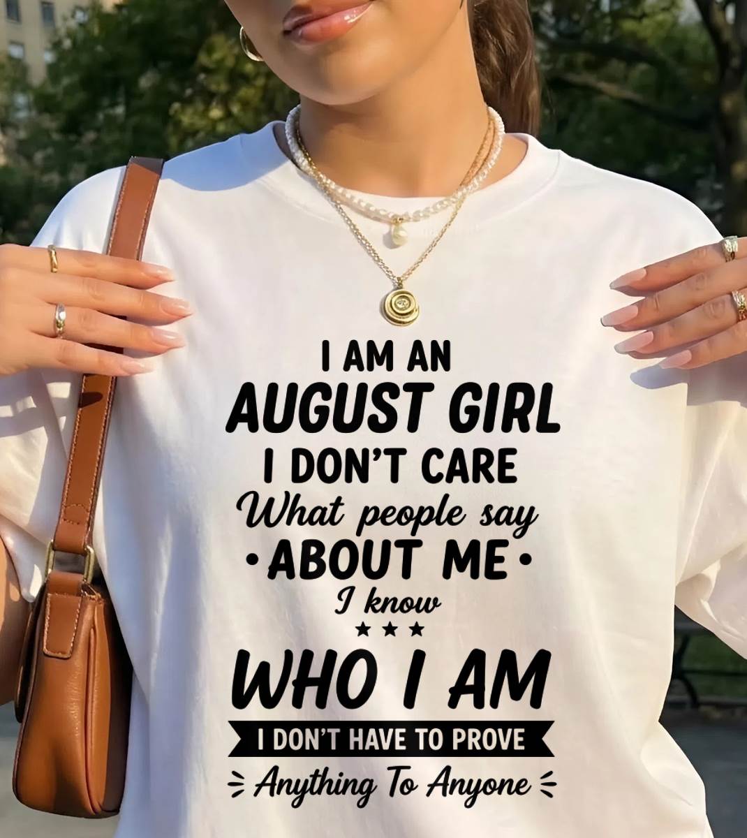 AUGUST – I DON'T CARE WHAT PEOPLE SAY ABOUT ME - FOR WOMEN - TLEE08 (SKU2606-379-08)
