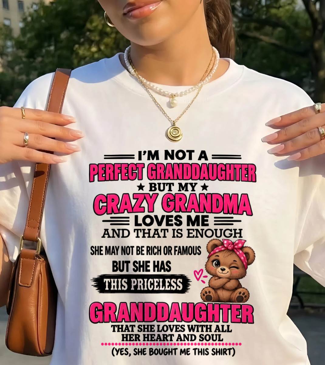 GRANDMA & PRICELESS GRANDDAUGHTER - FROM GRANDMA - TLEE00 (SKU2609-124-00)