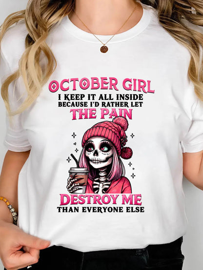 OCTOBER GIRL : KEEPING IT ALL INSIDE - FOR WOMEN - TLEE10 (SKU2606-106-10)
