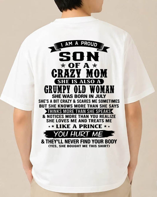 JULY - MY MOM IS CRAZY BUT SHE LOVES ME - FROM MOM - TLEE07 (SKU2606-354-07)