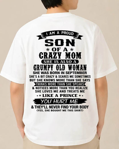 SEPTEMBER - MY MOM IS CRAZY BUT SHE LOVES ME - FROM MOM - TLEE09 (SKU2606-354-09)