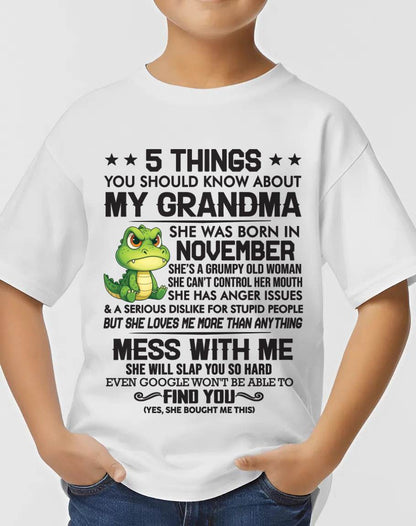 NOVEMBER GRANDMAS ARE DIFFERENT - FROM GRANDMA - TLEE11 (SKU10-06-11)