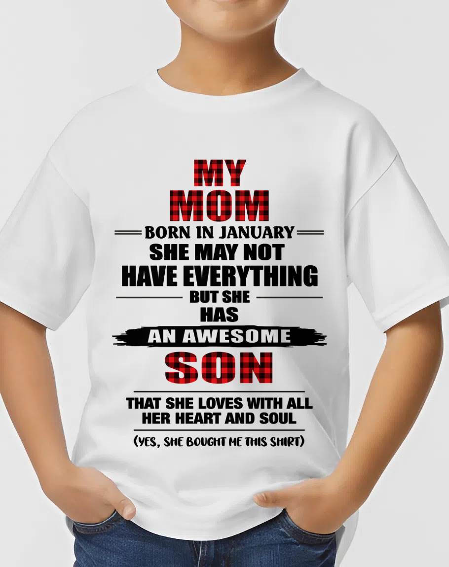 JANUARY - A MOTHER'S LOVE, A SON'S PRIDE - FROM MOM - TLEE01 (SKU2606-149-01)