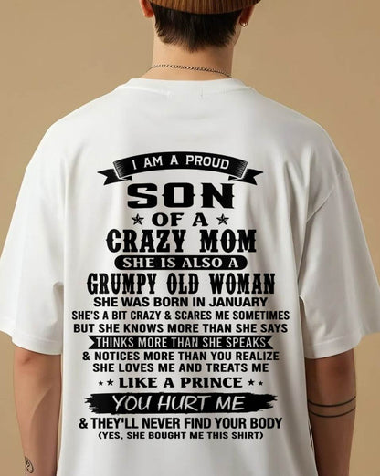JANUARY - MY MOM IS CRAZY BUT SHE LOVES ME - FROM MOM - TLEE01 (SKU2606-354-01)