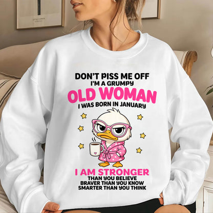 JANUARY QUEEN WITH A GRUMPY ATTITUDE - FOR WOMEN - TLEE01 (SKU2604-220-01)