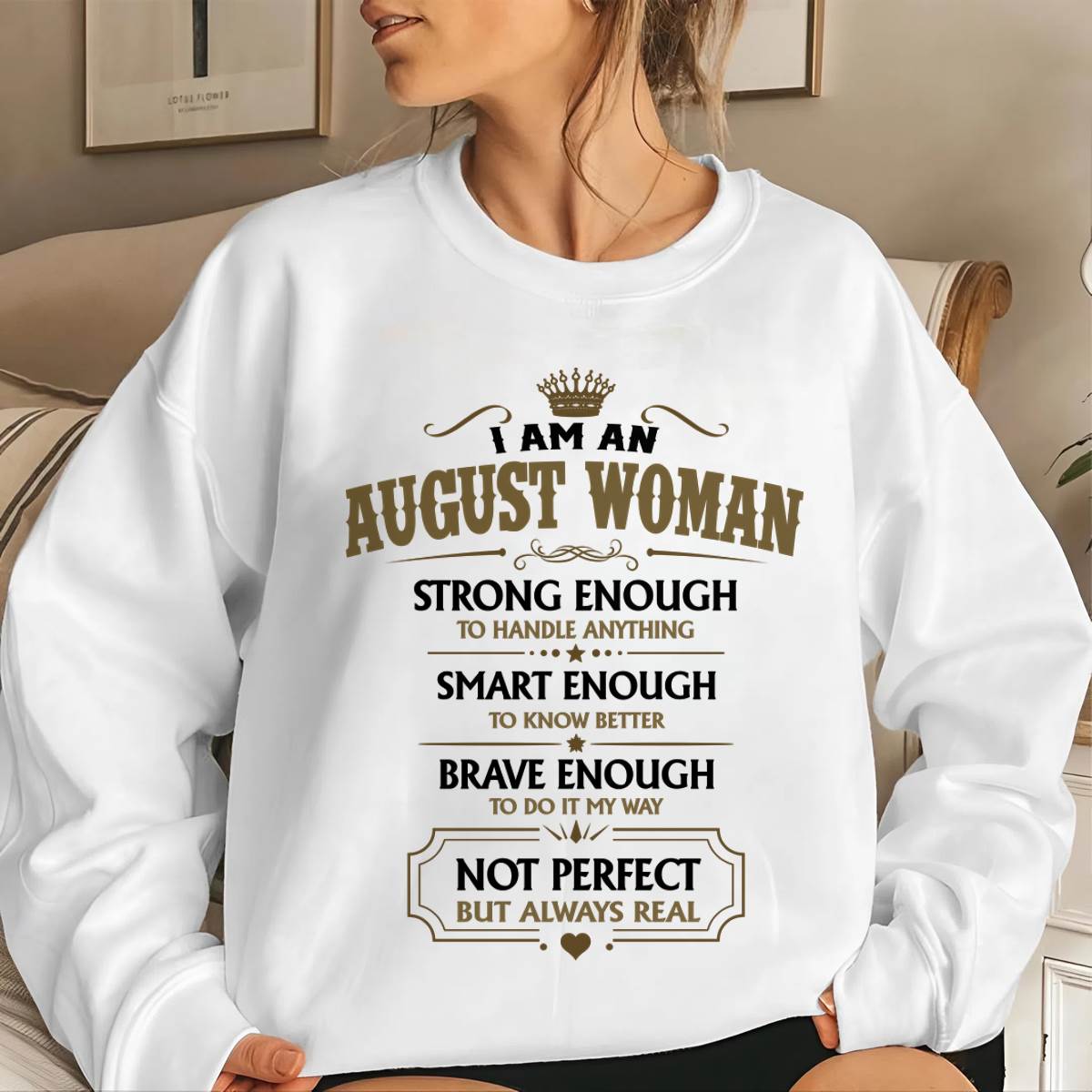 AUGUST WOMAN – BOLD STRONG REAL - FOR WOMEN - TLEE08 (SKU2605-90-08)
