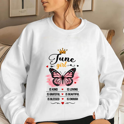 JUNE GIRL BUTTERFLY SHIRT - FOR WOMEN - TLEE06 (SKU2608-593-06)