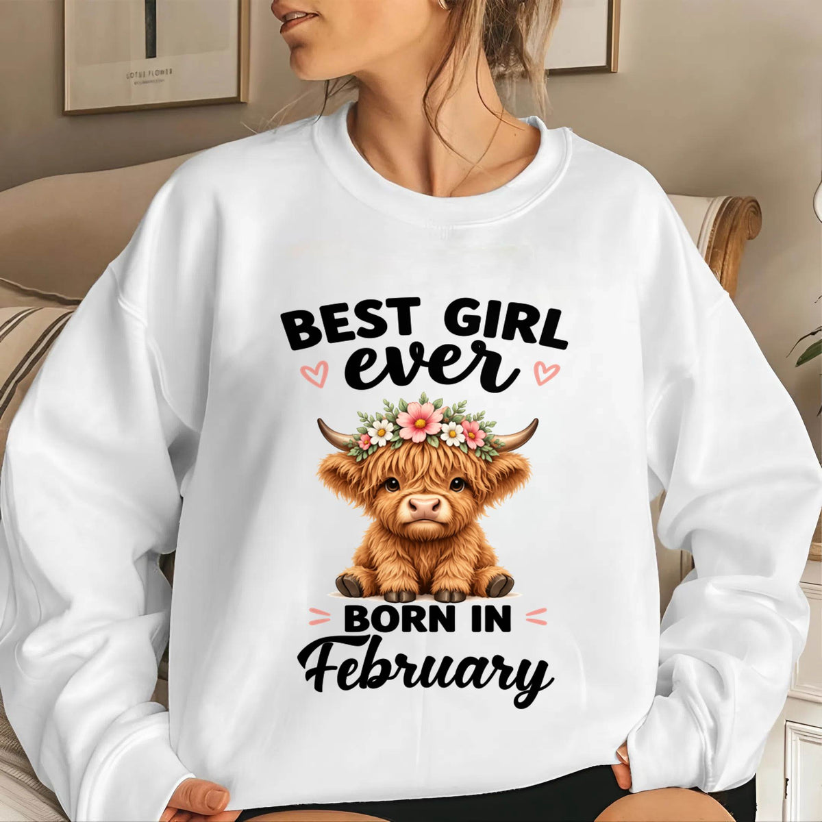 FEBRUARY - BEST GIRL EVER - FOR WOMEN - TLEE02 (SKU2607-198-02)