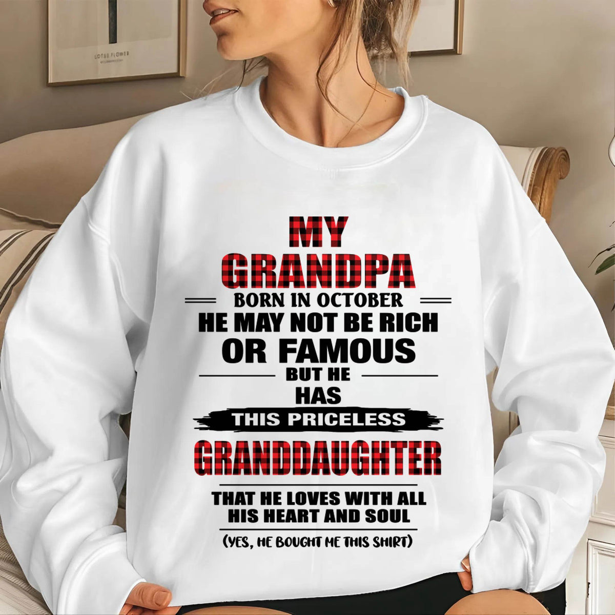 OCTOBER GRANDPA’S PRICELESS TREASURE - FROM GRANDPA - TLEE10 (SKU2604-337-10)