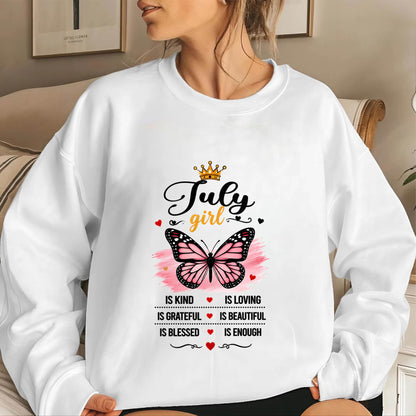 JULY GIRL BUTTERFLY SHIRT - FOR WOMEN - TLEE07 (SKU2608-593-07)